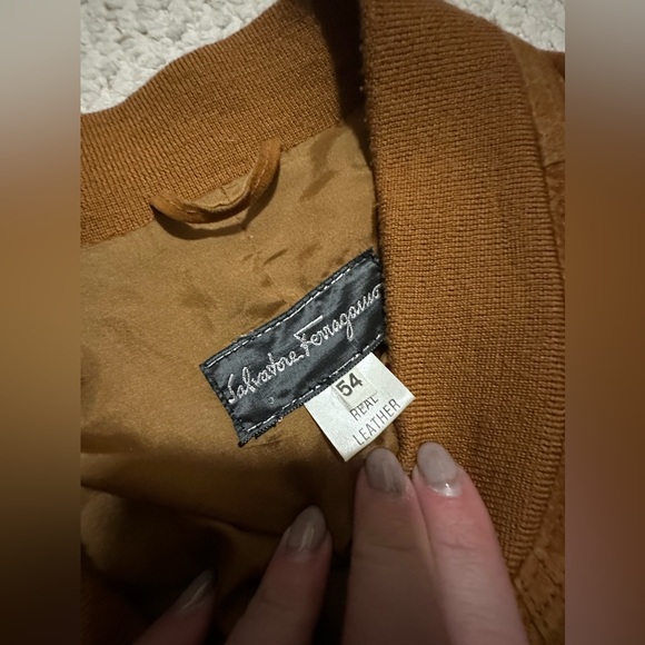 100% authentic Salvatore Ferragamo leather jacket - Picture 5 of 10